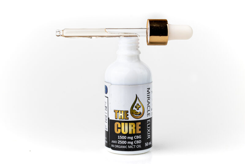 THE CURE Miracle Elixir 1500mg CBG 2500mg CBD