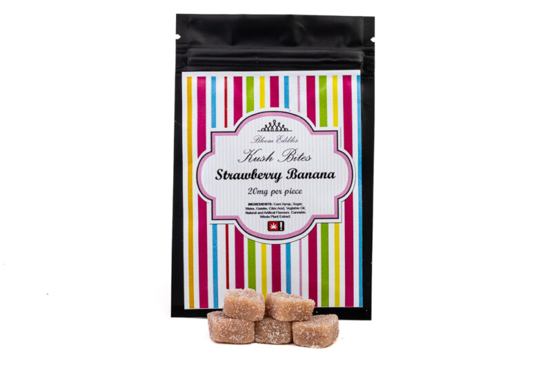 Kush Bites (Strawberry- Banana) 100MG