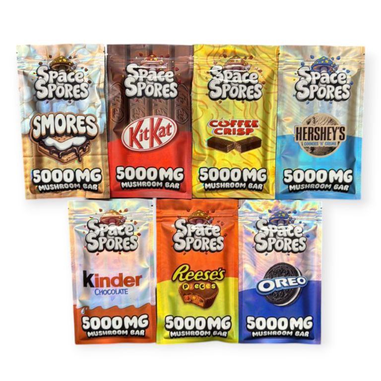 Space Spores Mushroom Chocolate Bar 5g